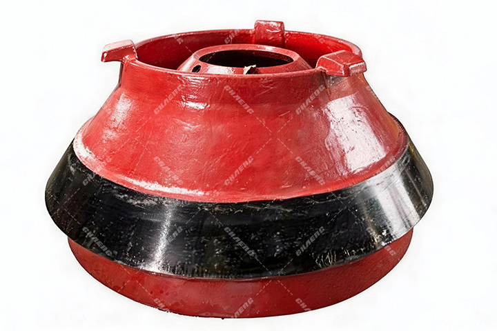 Вогнутая стена,футеровки внутри конусной дробилок,Cone crusher liner