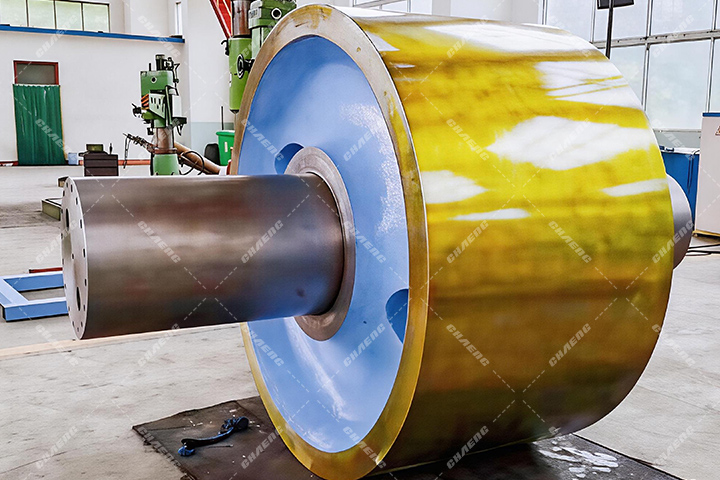 Kiln supporting roller