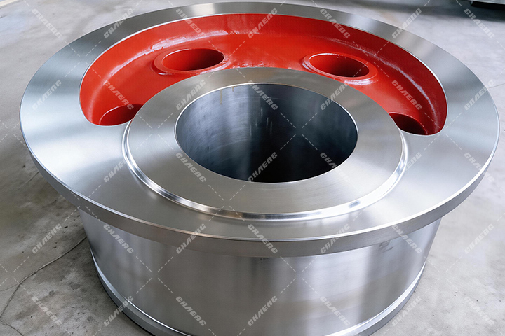 Kiln supporting roller